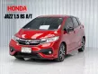 GK สีส้มอิฐ  Honda JAZZ 1.5 RS i-VTEC รถเก๋ง 5 ประตู -15