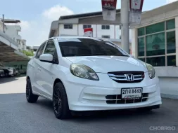 2013 Honda BRIO 1.2 Amaze V รถเก๋ง 4 ประตู ดาวน์ 0%