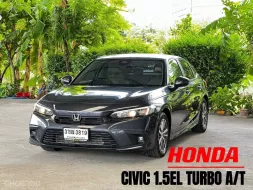 Civic 1.5 TURBO EL Honda รถเดิม วิ่งน้อย รถเก๋ง 4 ประตู 