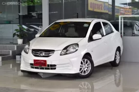 Honda BRIO 1.2 Amaze V ปี 2013 ไมล์น้อย 8x,xxx โล ไม่เคยติดแก๊สแน่นอน รถบ้านแท้ๆ ออกรถ0บาท