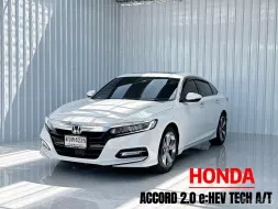 รถผู้บริหาร สภาพป้ายแดง Honda ACCORD 2.0 e:HEV TECH รถเก๋ง 4 ประตู 