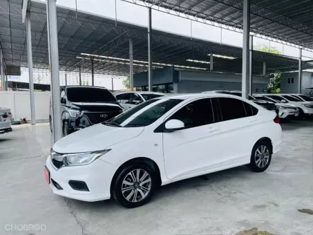 HONDA CITY 1.5 V ปี 2017 รถสวย สภาพพร้อมใช้งาน ไมล์น้อย ไม่เคยติดแก๊ส รับประกันตัวถังสวย