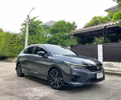 2022 Honda City hatchback 1.0 RS รถเก๋ง 5 ประตู ออกรถง่าย รถบ้านมือเดียว ไมล์น้อย 