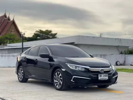 2019 Honda CIVIC 1.8 E i-VTEC รถเก๋ง 4 ประตู รถสวย ไมล์น้อย มือเดียวป้ายแดง เจ้าของขายเอง 